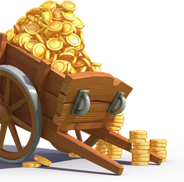 Cart of gold